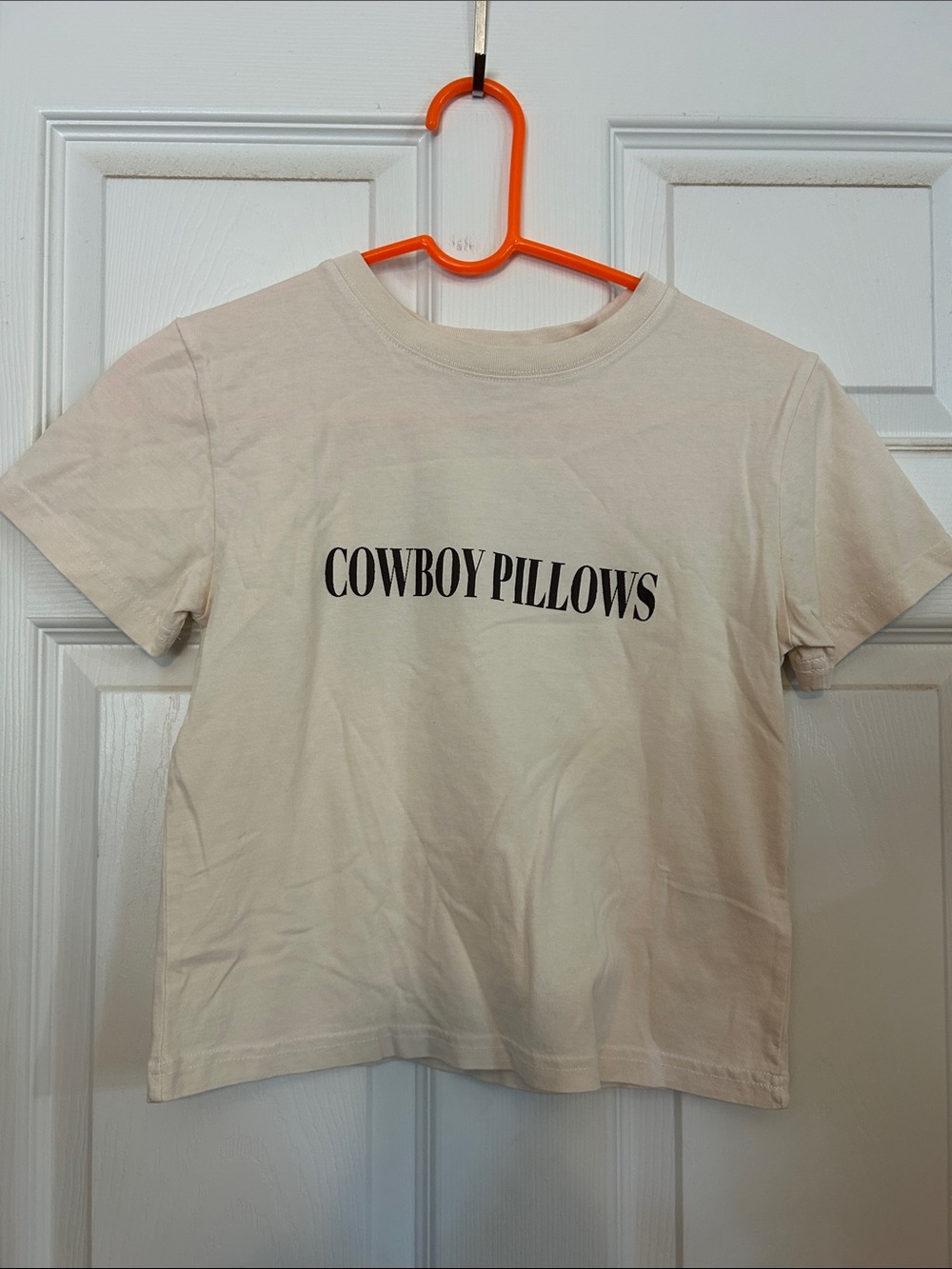 Cowboy Pillows Cream Graphic Tee